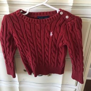 Ralph Lauren cable knit sweater
